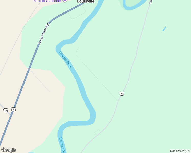 map of restaurants, bars, coffee shops, grocery stores, and more near Bedford Road in Chatham-Kent