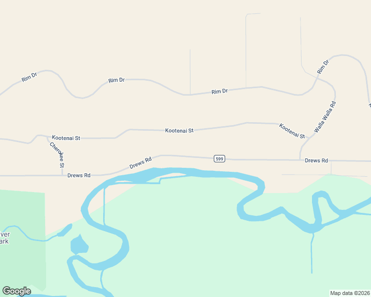 map of restaurants, bars, coffee shops, grocery stores, and more near 28319 Drews Road in Chiloquin