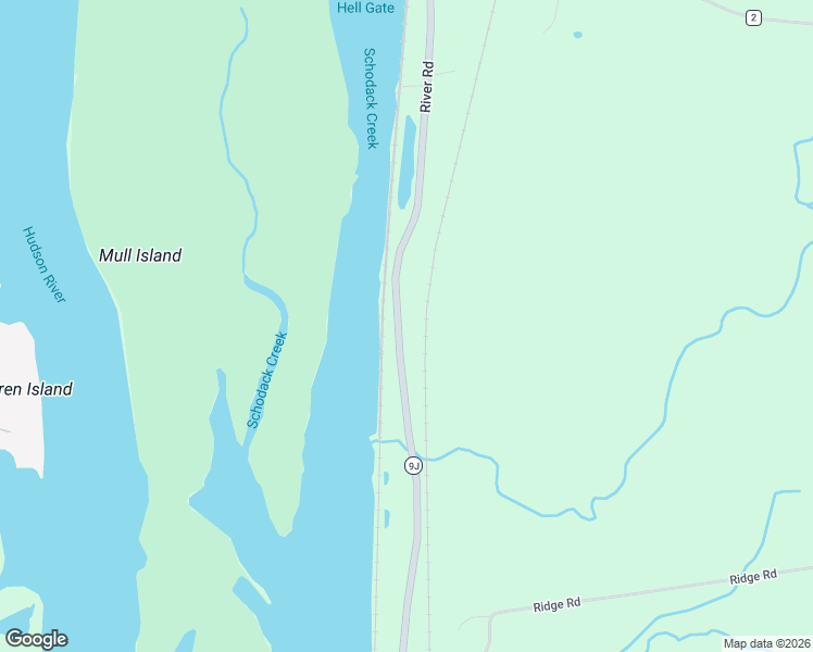 map of restaurants, bars, coffee shops, grocery stores, and more near 362 River Road in Schodack Landing