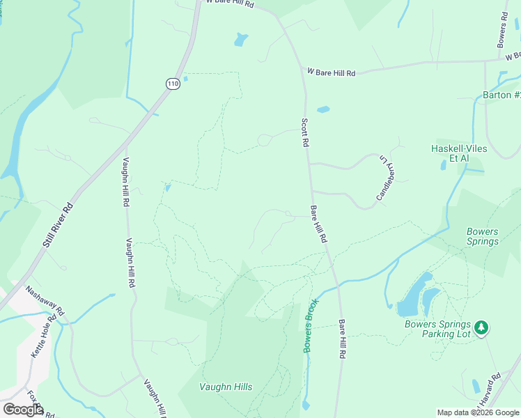 map of restaurants, bars, coffee shops, grocery stores, and more near 9 Mount Wachusett Lane in Bolton