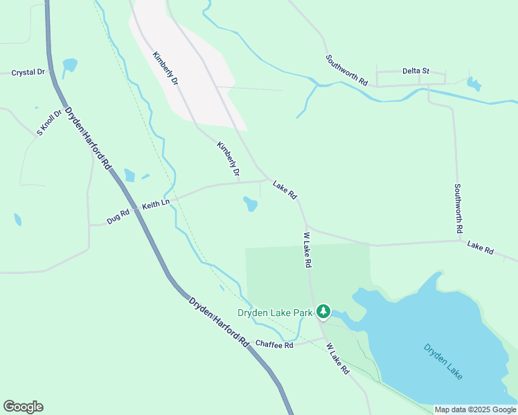 map of restaurants, bars, coffee shops, grocery stores, and more near 19 Keith Lane in Dryden