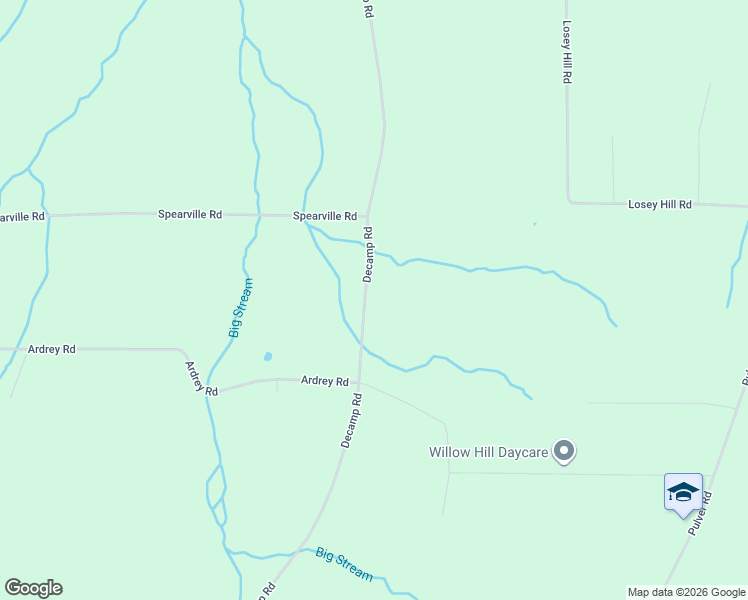 map of restaurants, bars, coffee shops, grocery stores, and more near 4862 Decamp Road in Dundee