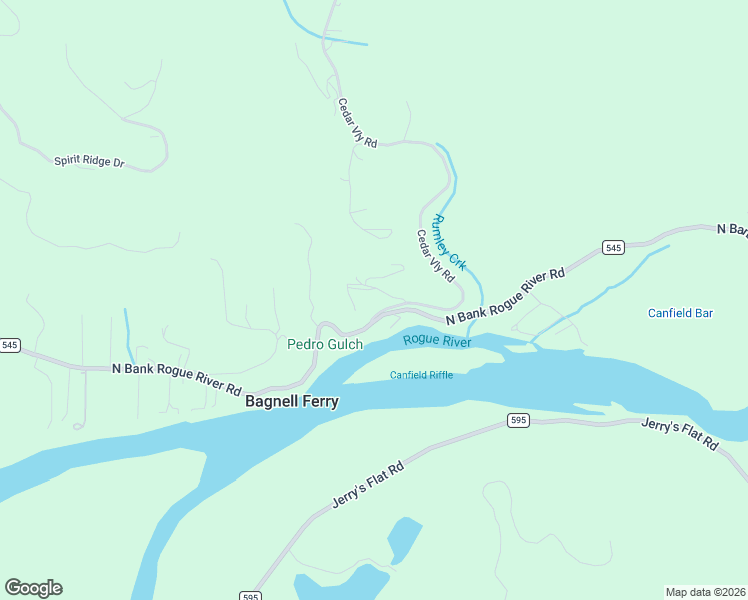 map of restaurants, bars, coffee shops, grocery stores, and more near 95782 Timber Hill Road in Gold Beach