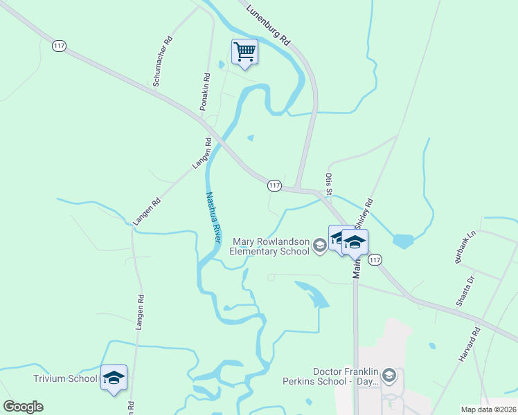 map of restaurants, bars, coffee shops, grocery stores, and more near 1394 Main Street in Lancaster