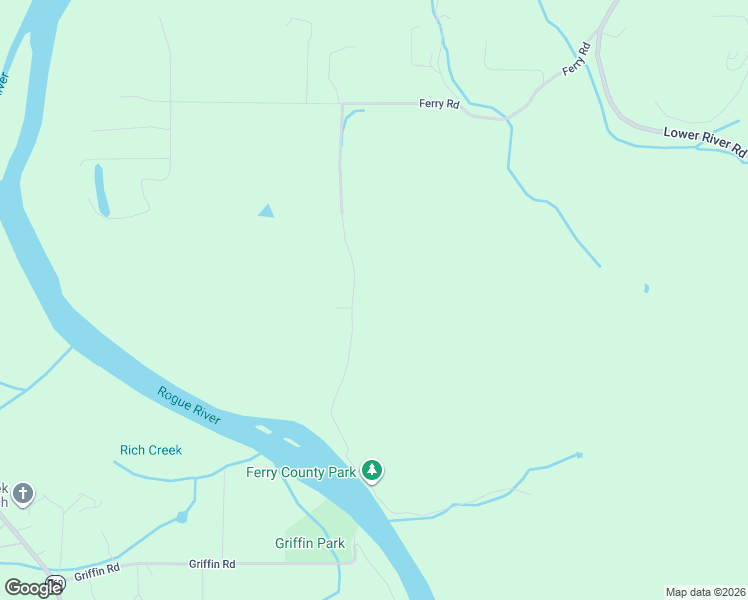 map of restaurants, bars, coffee shops, grocery stores, and more near 1080 Ferry Road in Grants Pass