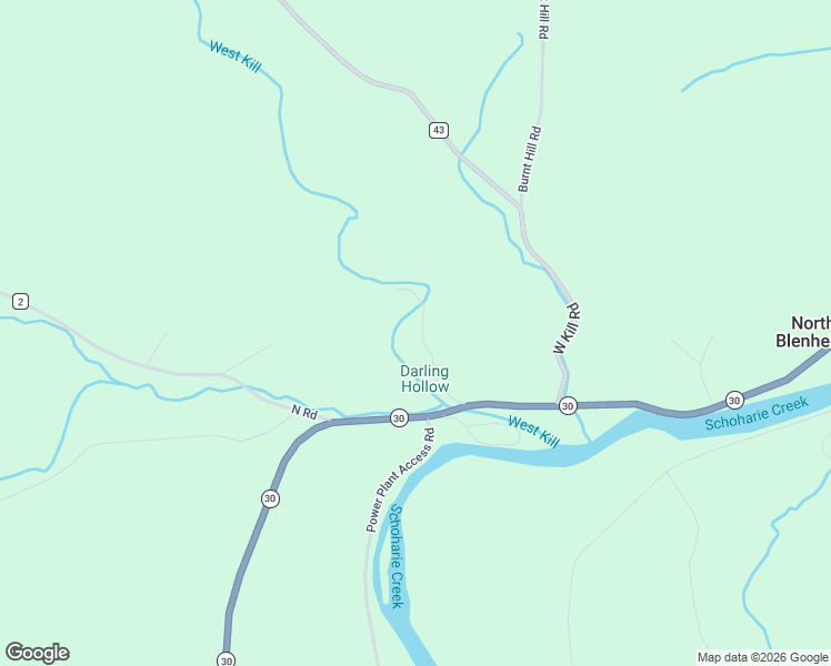 map of restaurants, bars, coffee shops, grocery stores, and more near 137 Creamery Road in North Blenheim