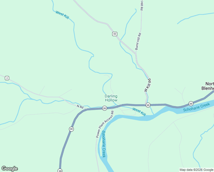 map of restaurants, bars, coffee shops, grocery stores, and more near 137 Creamery Road in North Blenheim