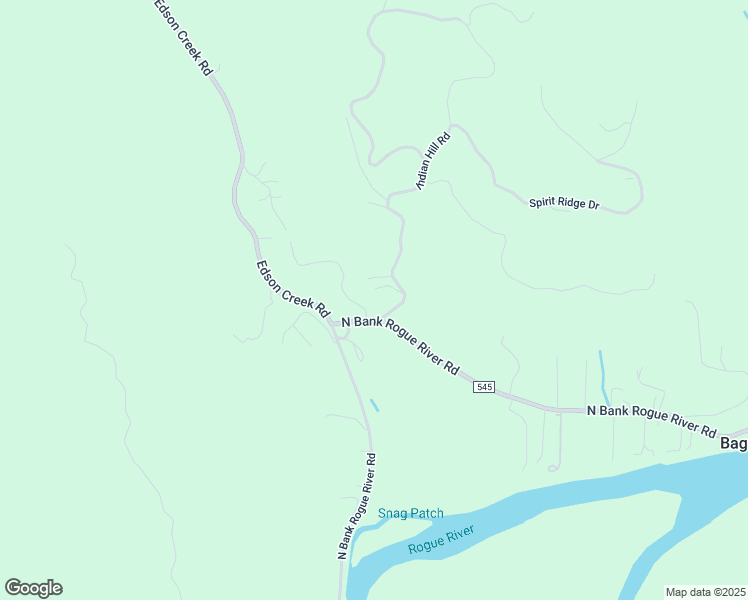 map of restaurants, bars, coffee shops, grocery stores, and more near 95261 North Bank Rogue River Road in Gold Beach