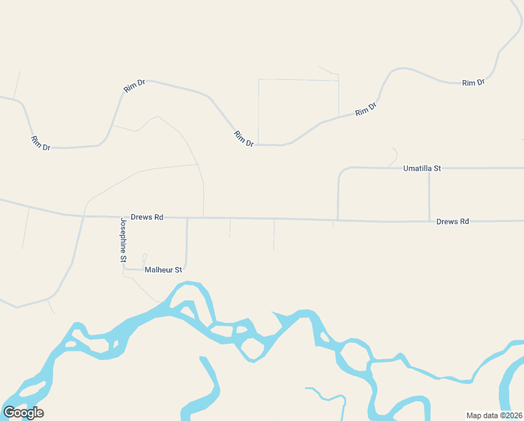 map of restaurants, bars, coffee shops, grocery stores, and more near 33927 Drews Road in Chiloquin