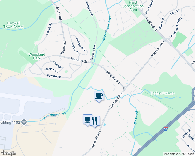 map of restaurants, bars, coffee shops, grocery stores, and more near in Lexington