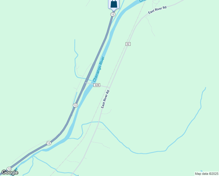 map of restaurants, bars, coffee shops, grocery stores, and more near 5298 East River Road in Norwich