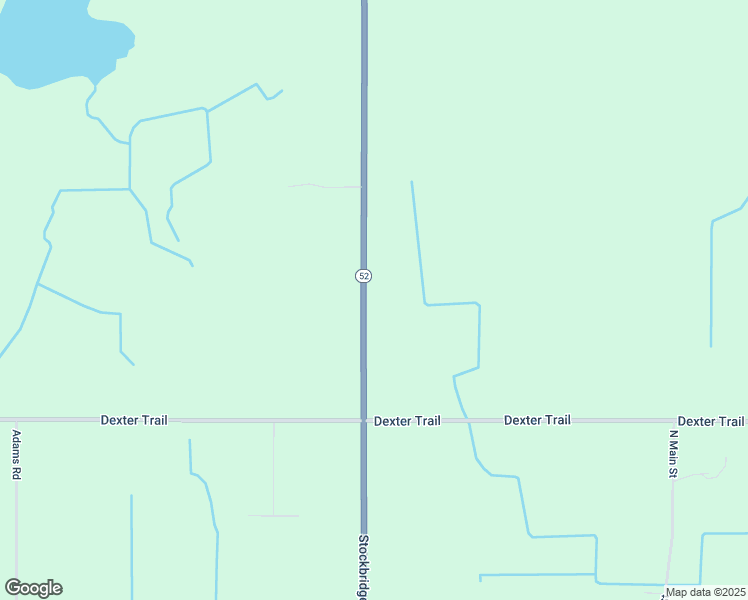 map of restaurants, bars, coffee shops, grocery stores, and more near 3969 Michigan 52 in Stockbridge