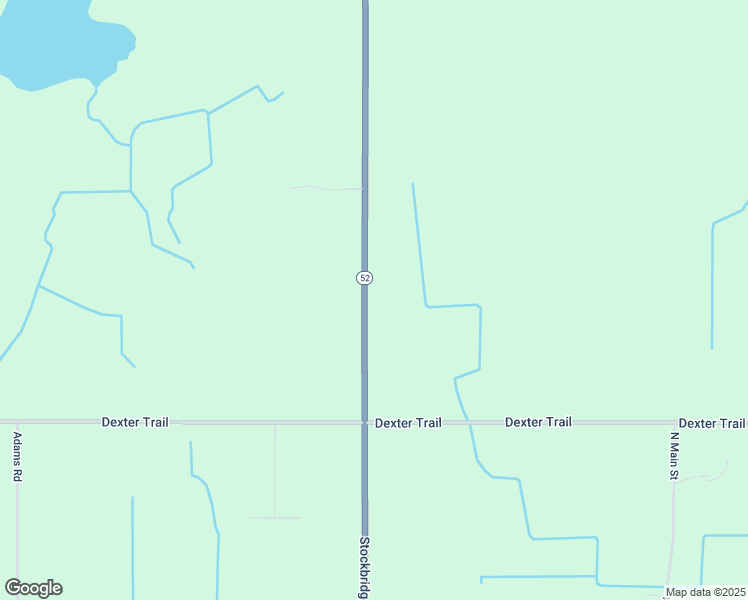 map of restaurants, bars, coffee shops, grocery stores, and more near 3969 Michigan 52 in Stockbridge