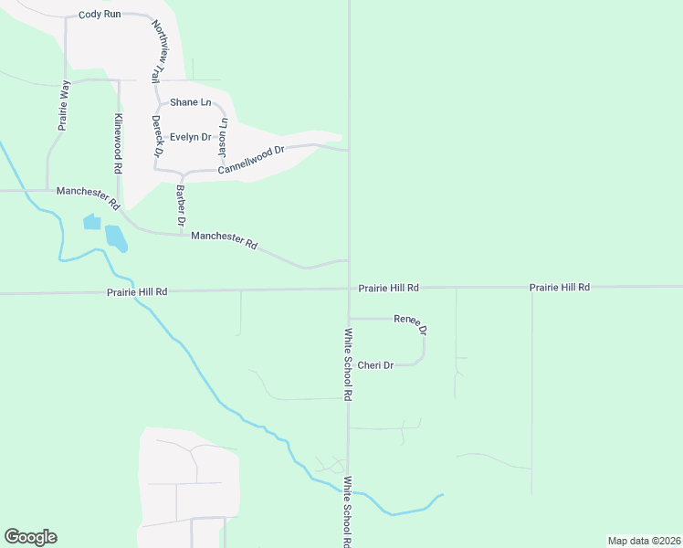 map of restaurants, bars, coffee shops, grocery stores, and more near 14534 White School Road in South Beloit
