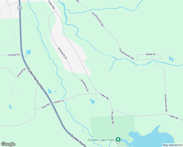 map of restaurants, bars, coffee shops, grocery stores, and more near 199 Lake Rd in Dryden