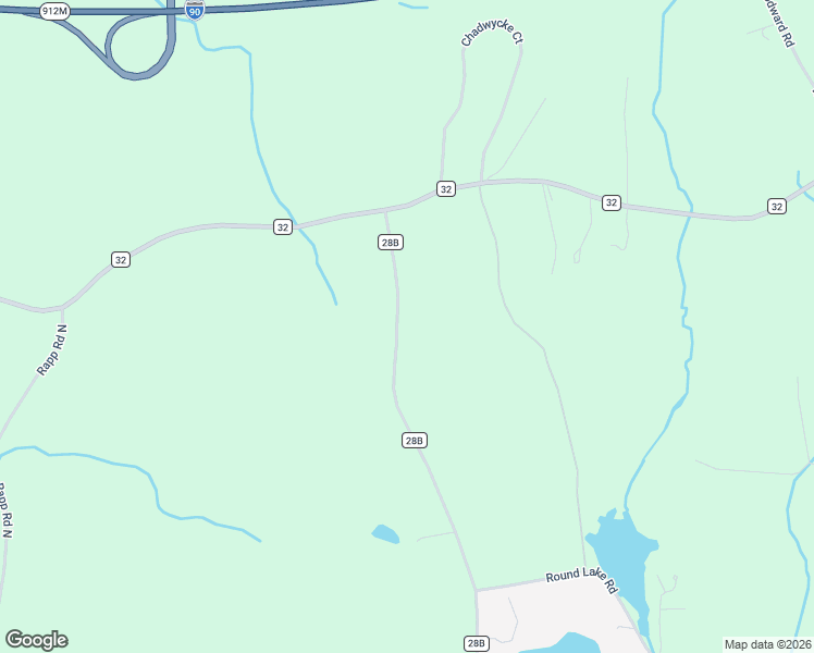 map of restaurants, bars, coffee shops, grocery stores, and more near County Road 28B in Valatie