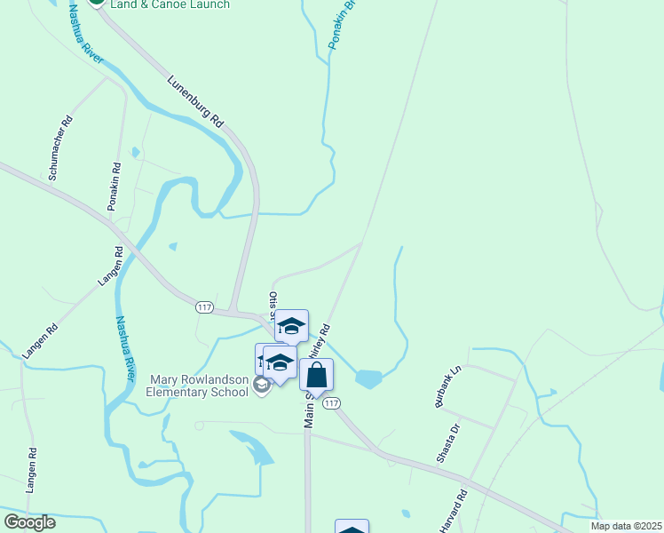 map of restaurants, bars, coffee shops, grocery stores, and more near 149 Otis Street in Lancaster