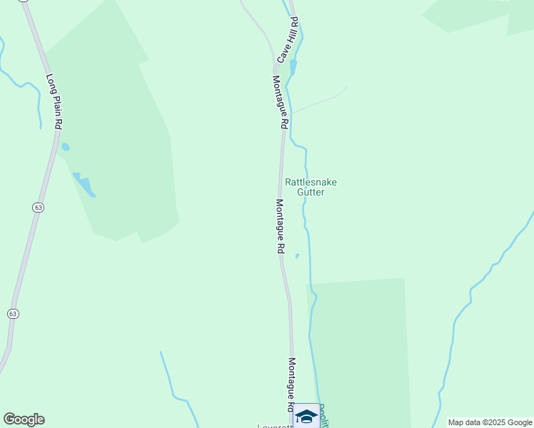 map of restaurants, bars, coffee shops, grocery stores, and more near 142 Montague Road in Leverett