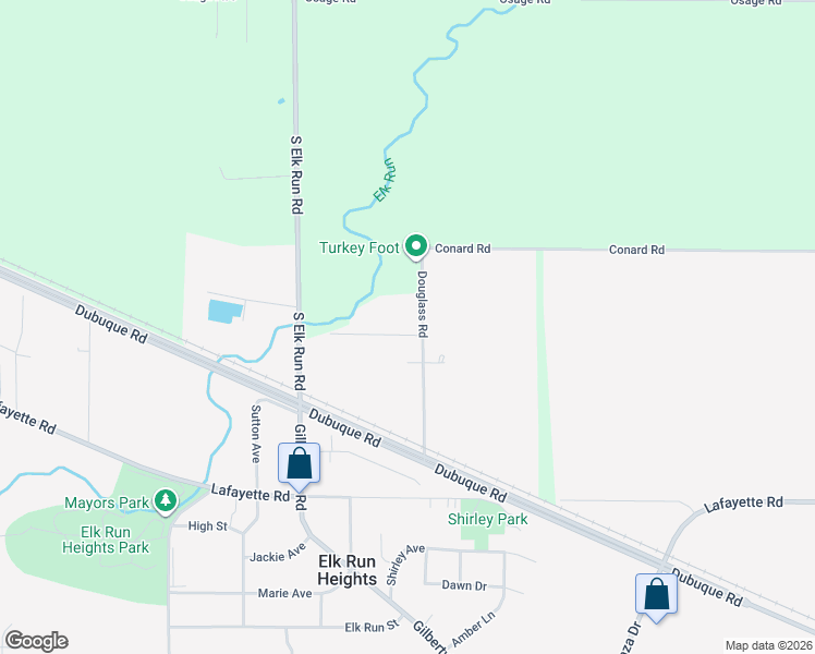 map of restaurants, bars, coffee shops, grocery stores, and more near 500 Douglas Road in Waterloo