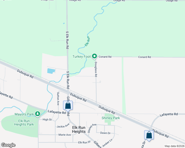 map of restaurants, bars, coffee shops, grocery stores, and more near 500 Douglas Road in Waterloo