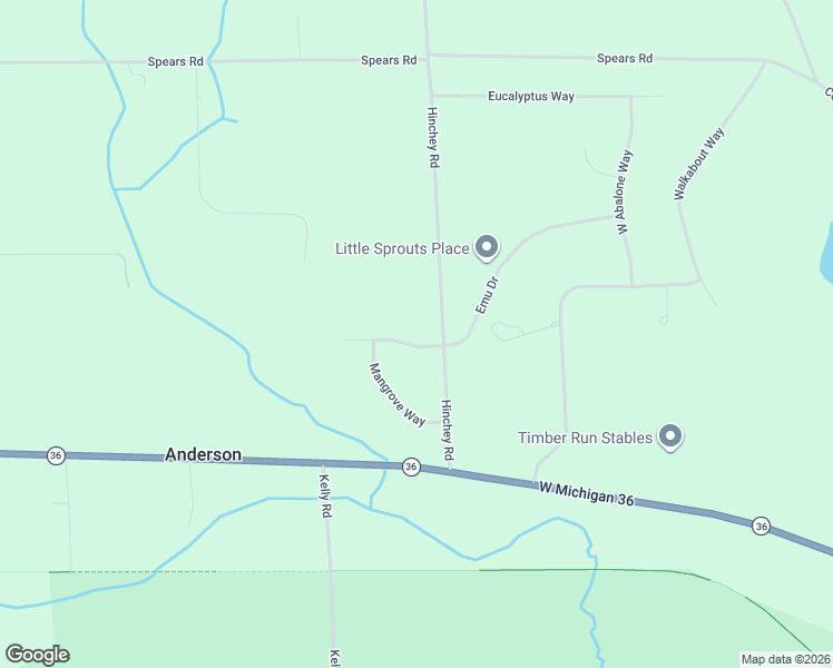 map of restaurants, bars, coffee shops, grocery stores, and more near 4556 Emu Drive in Pinckney