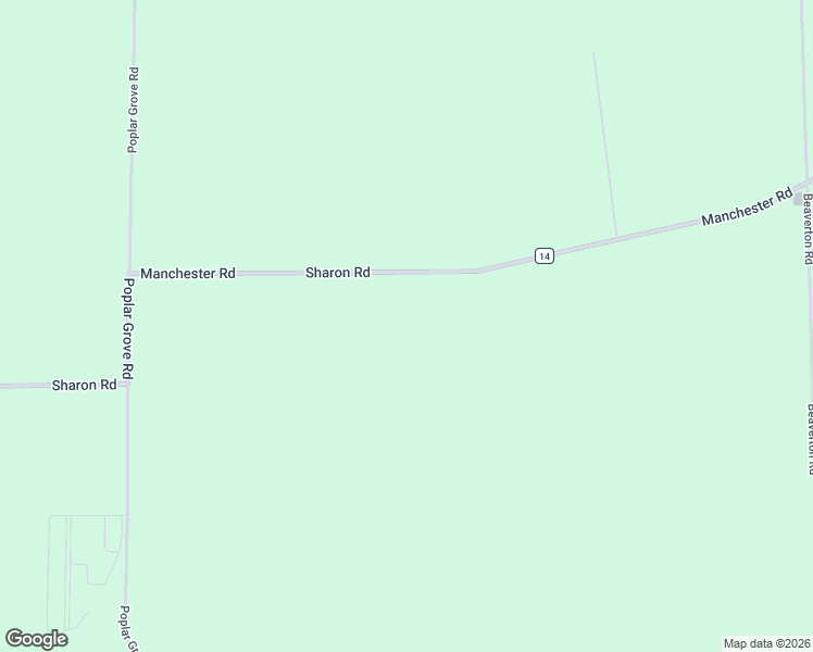 map of restaurants, bars, coffee shops, grocery stores, and more near 6079 Manchester Road in Poplar Grove