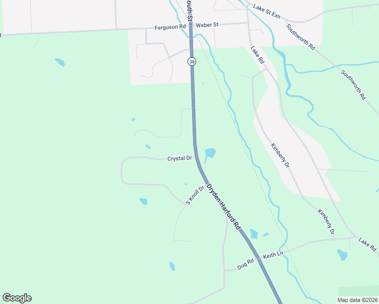 map of restaurants, bars, coffee shops, grocery stores, and more near 210 Dryden Harford Rd in Dryden