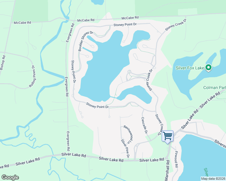 map of restaurants, bars, coffee shops, grocery stores, and more near 10540 Lighthouse Point in South Lyon
