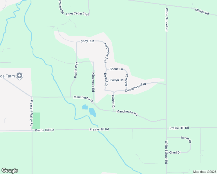 map of restaurants, bars, coffee shops, grocery stores, and more near 14840 Dereck Drive in South Beloit