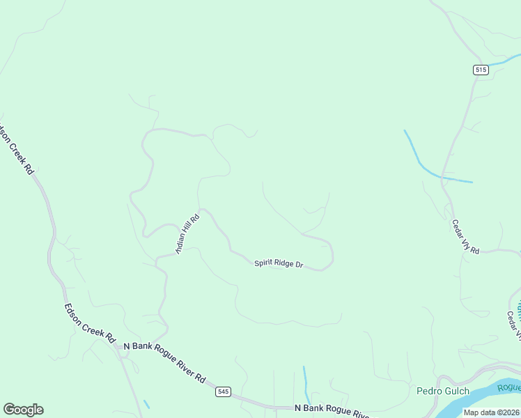 map of restaurants, bars, coffee shops, grocery stores, and more near 95660 Spirit Ridge Drive in Gold Beach