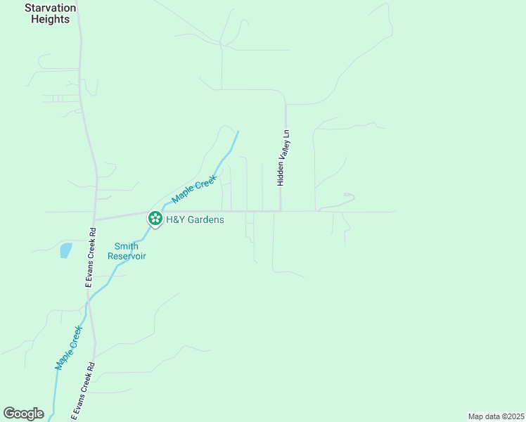 map of restaurants, bars, coffee shops, grocery stores, and more near 541 Earhart Road in Rogue River