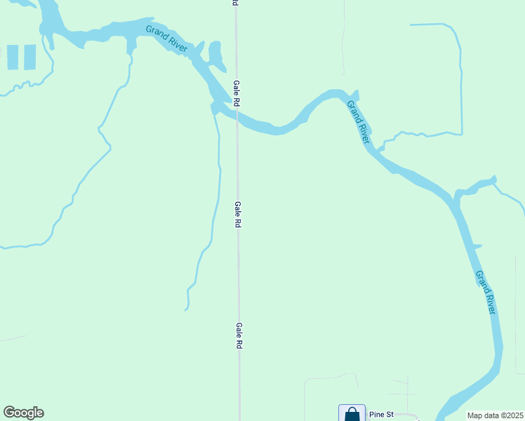 map of restaurants, bars, coffee shops, grocery stores, and more near 3595 Gale Road in Eaton Rapids