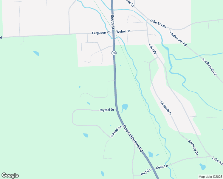 map of restaurants, bars, coffee shops, grocery stores, and more near 3 Bridle Ln in Dryden