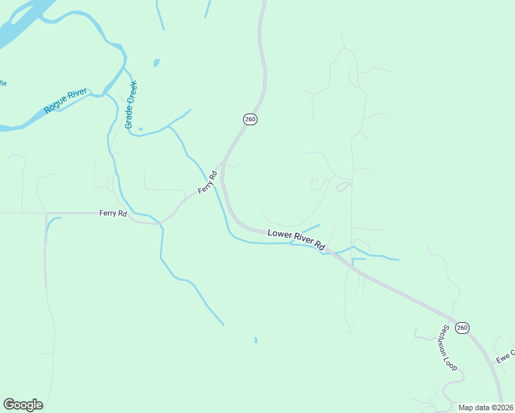 map of restaurants, bars, coffee shops, grocery stores, and more near 175 Shadow Lane in Grants Pass