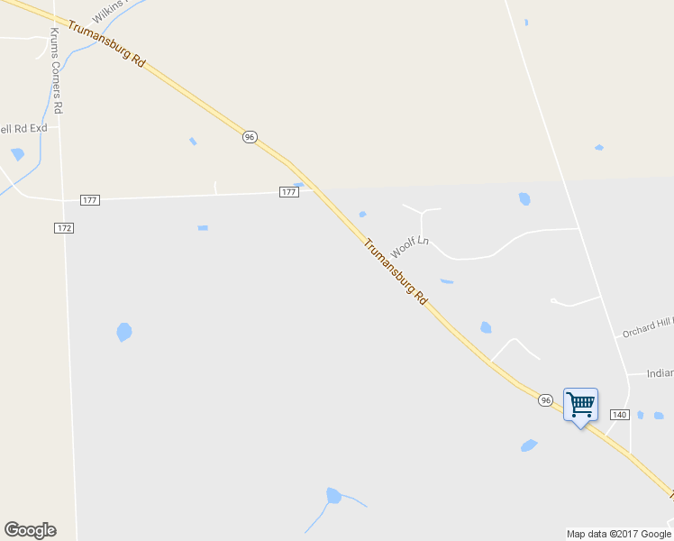 map of restaurants, bars, coffee shops, grocery stores, and more near 1486 Trumansburg Road in Ithaca