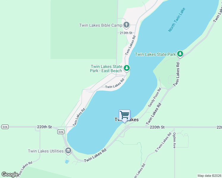 map of restaurants, bars, coffee shops, grocery stores, and more near 2194-2198 Oakhurst Avenue in Manson