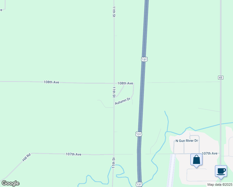 map of restaurants, bars, coffee shops, grocery stores, and more near 793 11th Street in Otsego