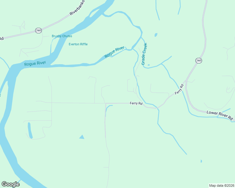 map of restaurants, bars, coffee shops, grocery stores, and more near 448 Ferry Road in Grants Pass