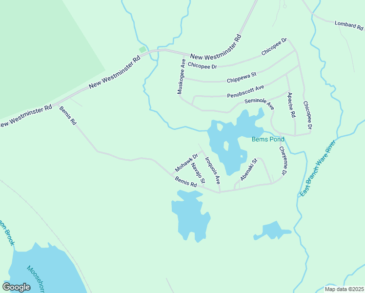 map of restaurants, bars, coffee shops, grocery stores, and more near 99 Iroquois Drive in Hubbardston