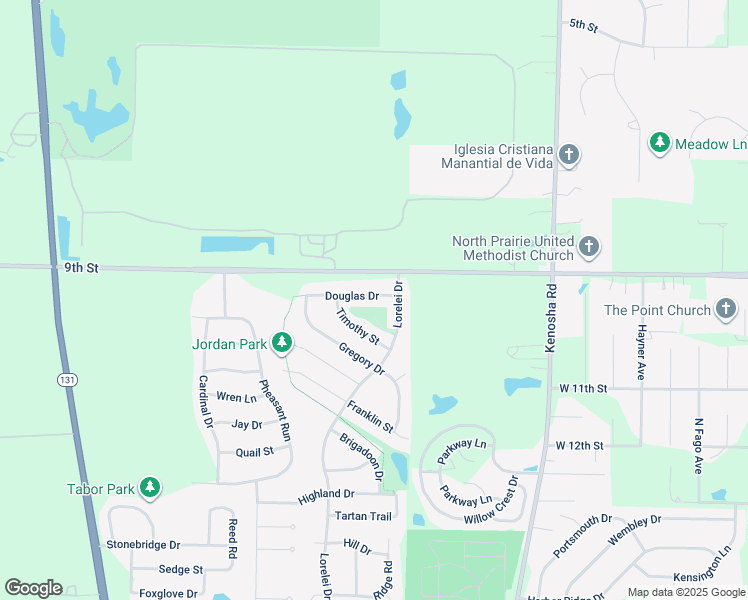 map of restaurants, bars, coffee shops, grocery stores, and more near 4112 Douglas Drive in Zion