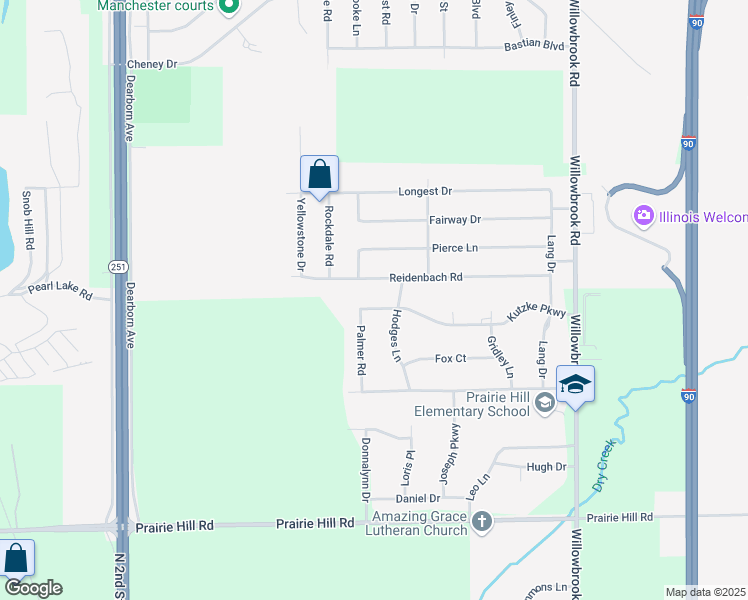 map of restaurants, bars, coffee shops, grocery stores, and more near 5568 Kutzke Parkway in South Beloit