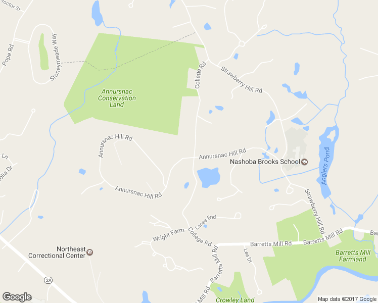 map of restaurants, bars, coffee shops, grocery stores, and more near 265 College Road in Concord