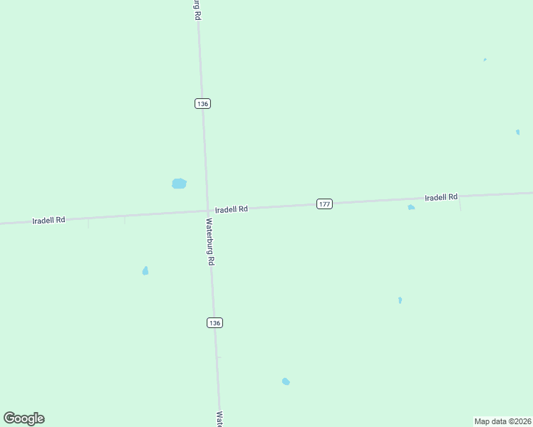 map of restaurants, bars, coffee shops, grocery stores, and more near 647 Iradell Road in Trumansburg