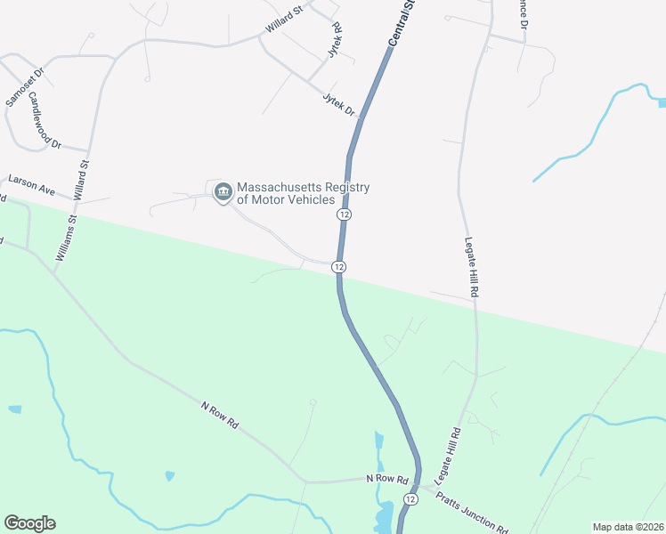 map of restaurants, bars, coffee shops, grocery stores, and more near 370 Leominster Road in Sterling