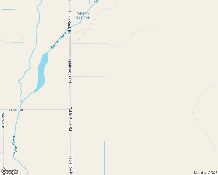 map of restaurants, bars, coffee shops, grocery stores, and more near 13290 Table Rock Road in Central Point