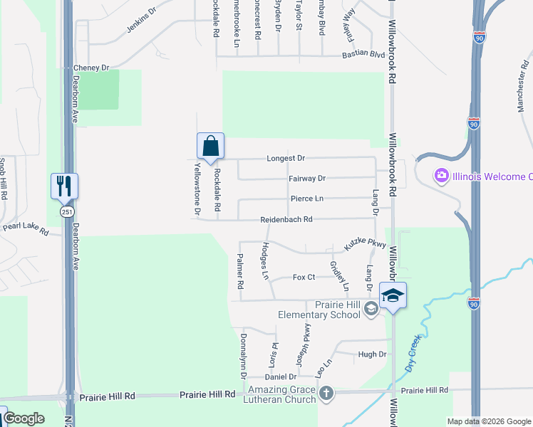 map of restaurants, bars, coffee shops, grocery stores, and more near 5660 Reidenbach Road in South Beloit