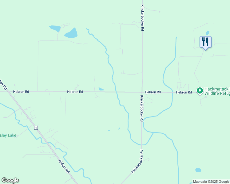 map of restaurants, bars, coffee shops, grocery stores, and more near Hebron Road in Harvard