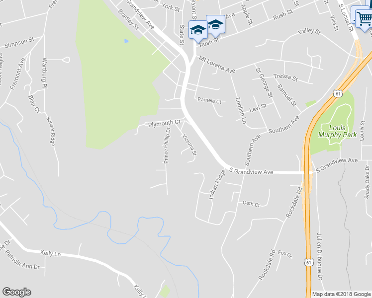 map of restaurants, bars, coffee shops, grocery stores, and more near 1059 Diane Court in Dubuque