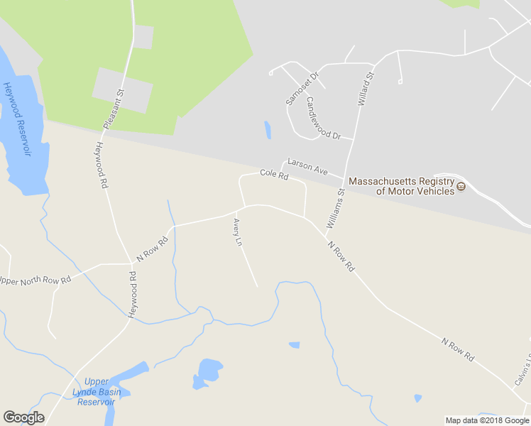 map of restaurants, bars, coffee shops, grocery stores, and more near 128 North Row Road in Sterling