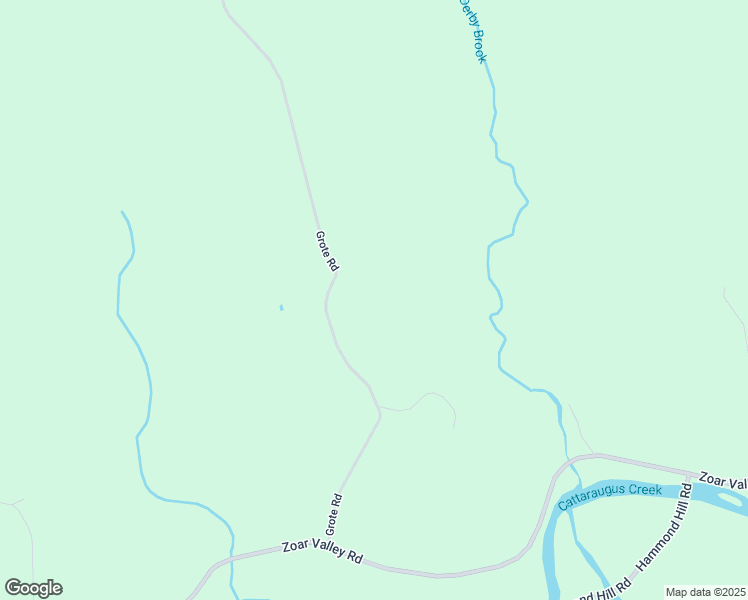 map of restaurants, bars, coffee shops, grocery stores, and more near 14629 Grote Road in Springville